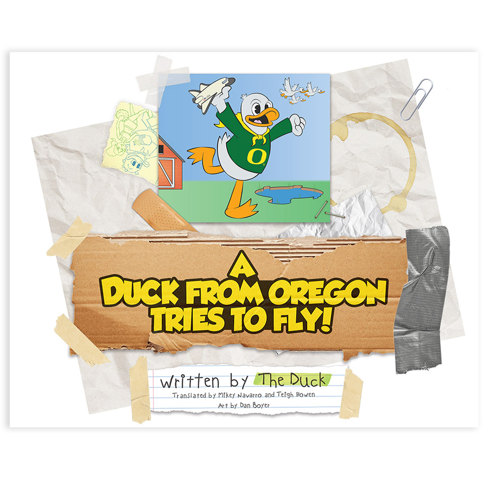 The Duck, A Duck from Oregon Tries to Fly!, 9781733430401, Mascot Books, Juvenile Fiction, Books